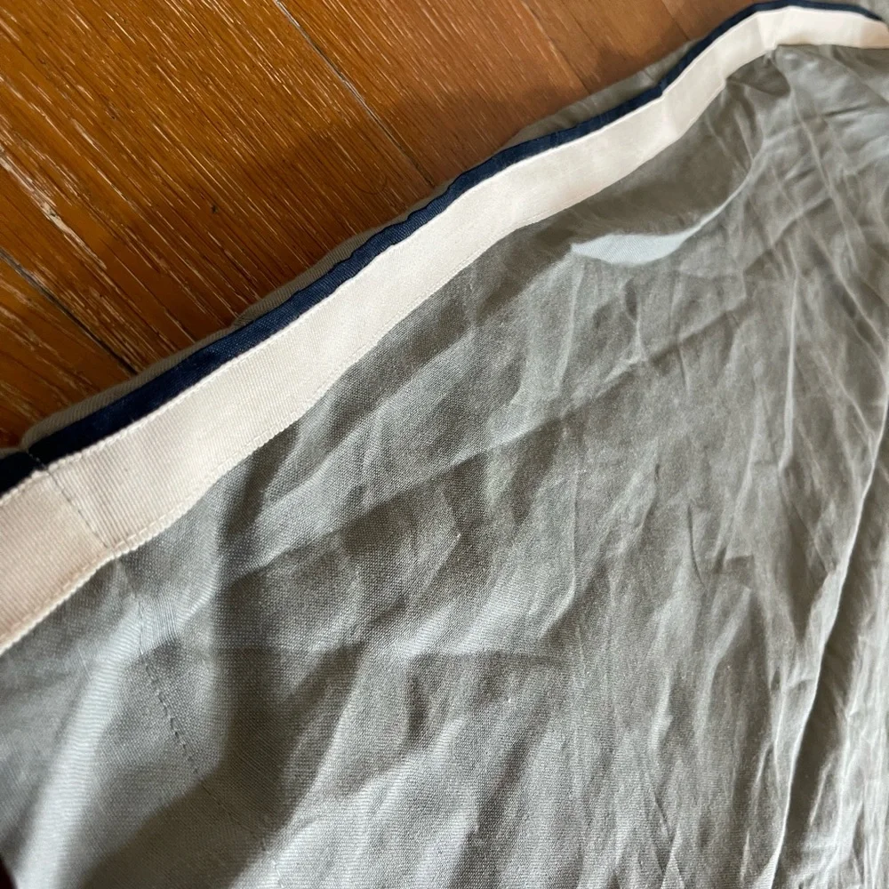 Gray Linen Osho Track Pants - Picture 2 of 3